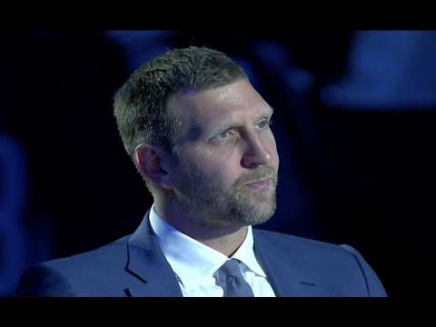 Adam Silver, Jason Kidd & Mark Cuban Honor Dirk Nowitzki, Unveil Statue During Jersey Retirement