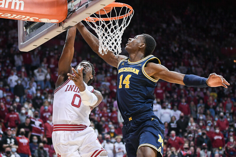At the buzzer: Michigan 80, Indiana 62 - Inside the Hall