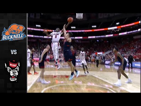 Bucknell vs. NC State Men's Basketball Highlights (2021-22)