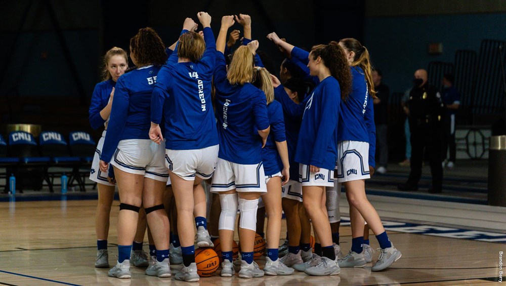 CNU Women's Basketball Moves to Top of National Rankings for First Time in Program History