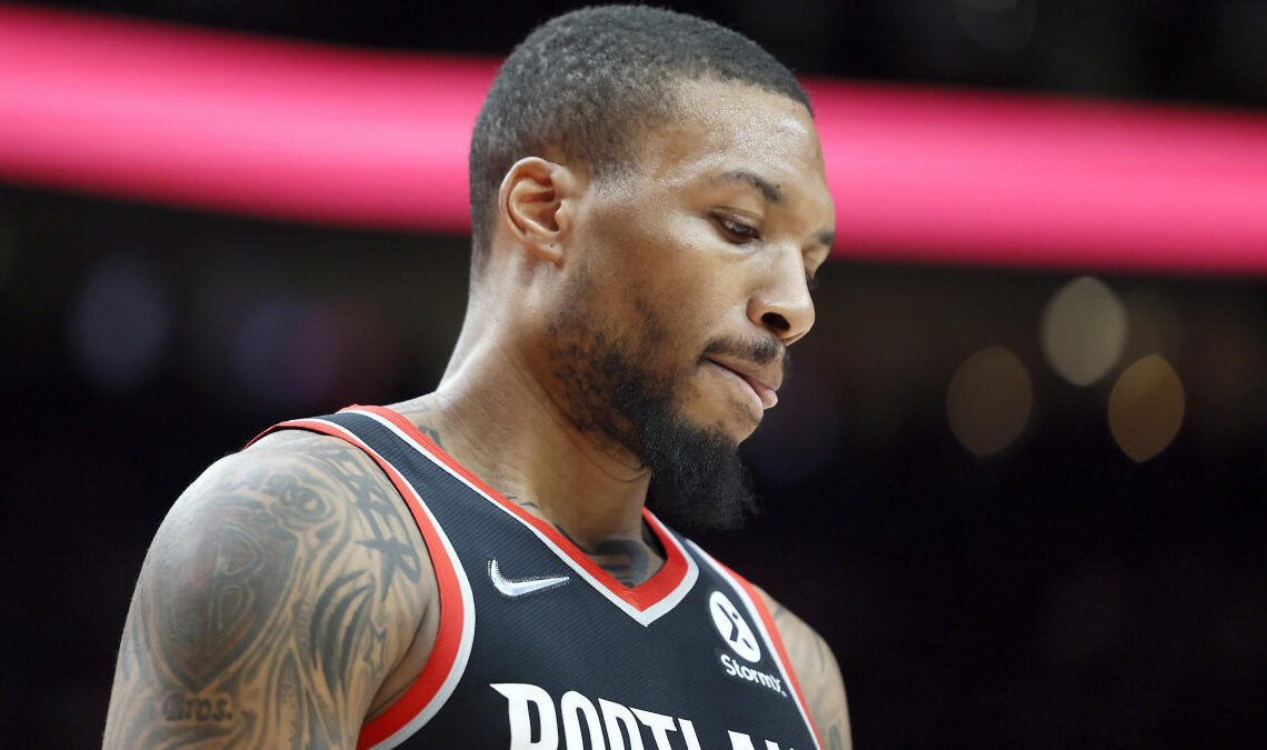 Damian Lillard injury update: Trail Blazers star sidelined at least three games with abdominal tendinopathy