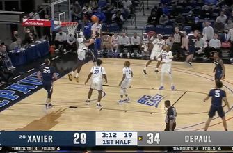 David Jones’ fast break 3-pointer leads to Yor Anei’s EMPHATIC rejection