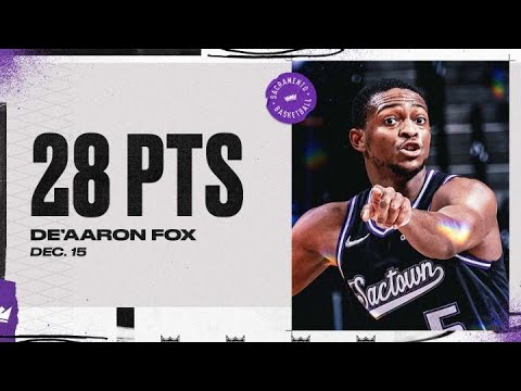 De'Aaron Fox (28 PTS) Highlights vs. Washington Wizards | 12.15.21