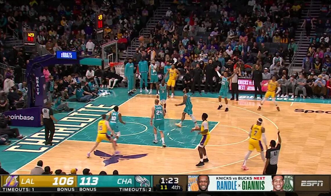 Game Recap: Hornets 117, Lakers 114