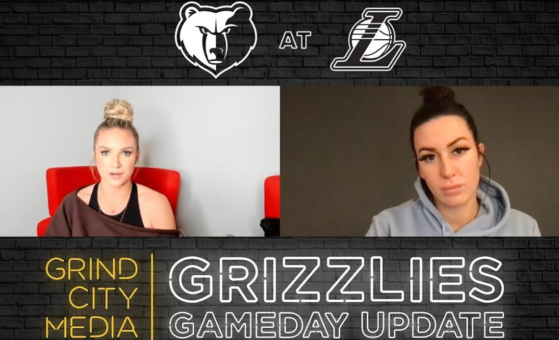 Gameday Update: Grizzlies @ Lakers 1.9.22
