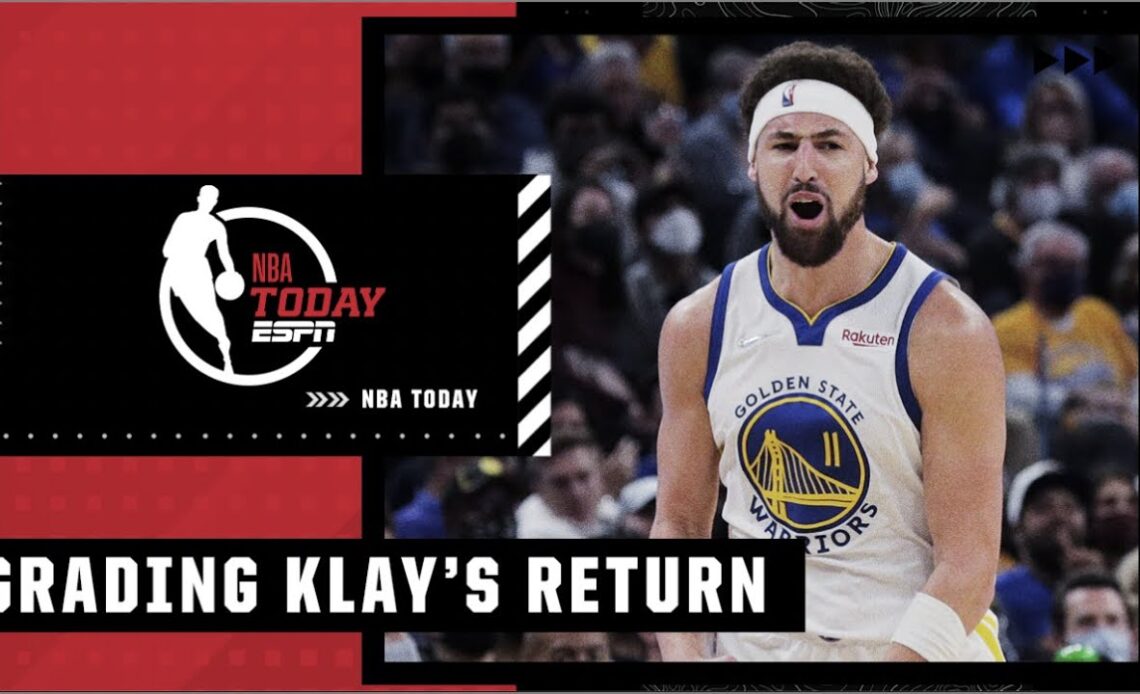 Grading Klay Thompson’s return: A+ on Klay Day?! 💰 | NBA Today