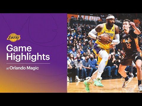 HIGHLIGHTS | Carmelo Anthony (23 pts, 3 reb) @ Orlando Magic