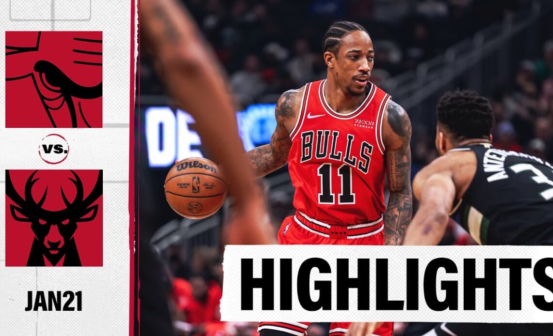 HIGHLIGHTS: Chicago Bulls lose close battle with Bucks 94-90