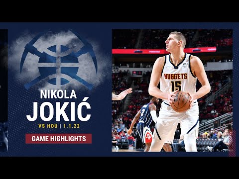 HIGHLIGHTS: Nikola Jokić drops 24 points, 11 rebounds in win vs. Houston Rockets (01/01/2022)