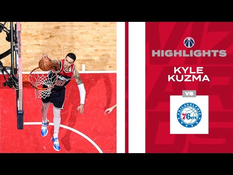 Highlights: Kyle Kuzma's double-double vs Sixers - 1/17/21