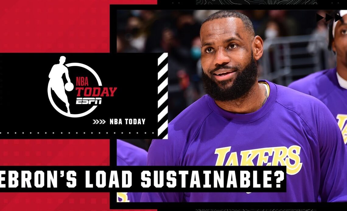How can LeBron James sustain his current level of play? | NBA Today