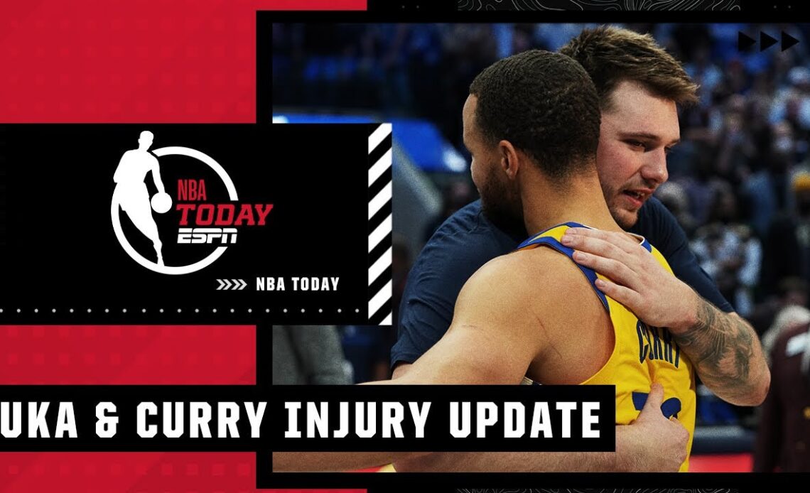 Injury updates on Steph Curry & Luka Doncic | NBA Today