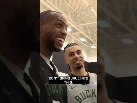 Is Khris Middleton the mentor for Jordan Nwora!?! | #Shorts