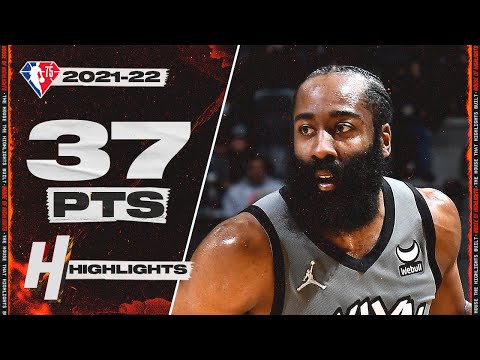 James Harden EPIC Triple-Double 37 PTS 11 AST 10 REB Full Highlights 🔥