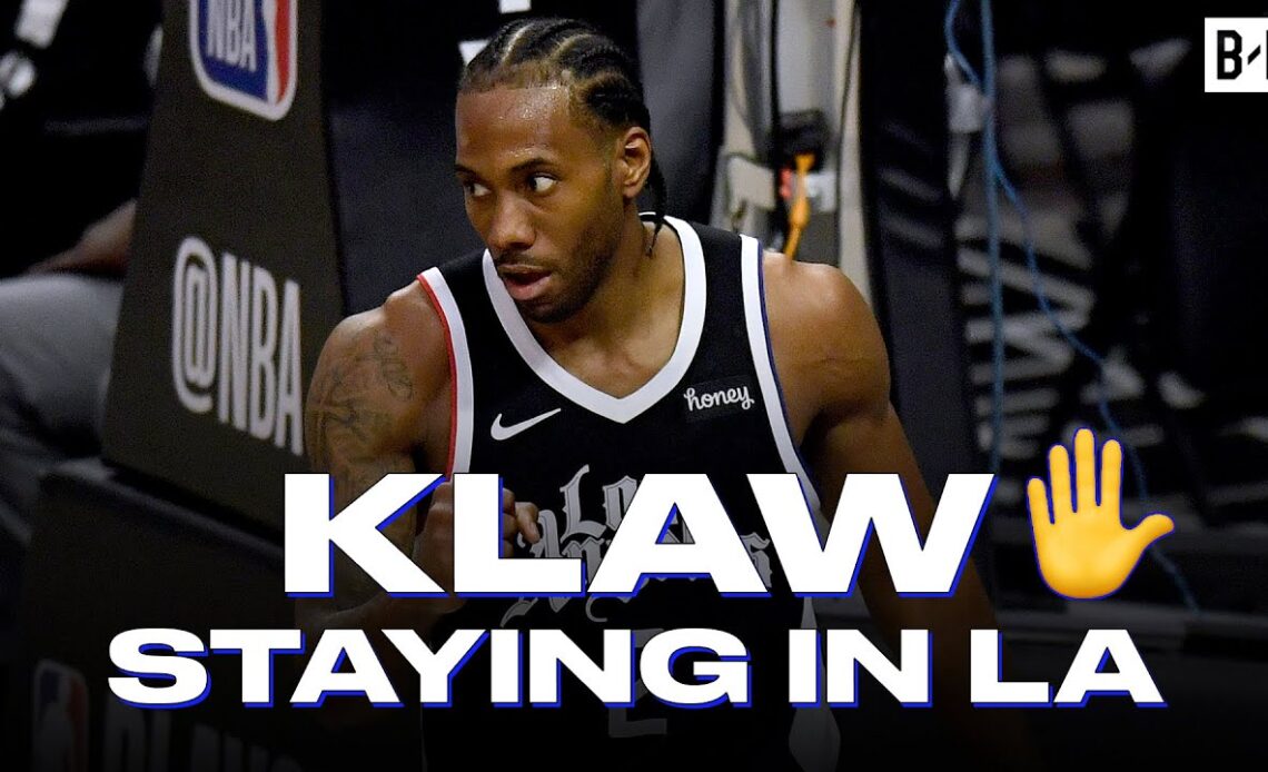 Kawhi Leonard Re-signs With The L.A Clippers | Highlight Reel |