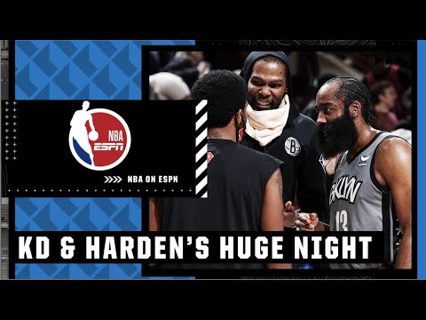 Kevin Durant & James Harden SINK 52 PTS in Nets’ HUGE WIN 🔥