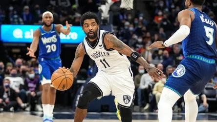 Kyrie Irving's game-high 30 points not enough for Nets to keep up with Timberwolves in 136-125 loss