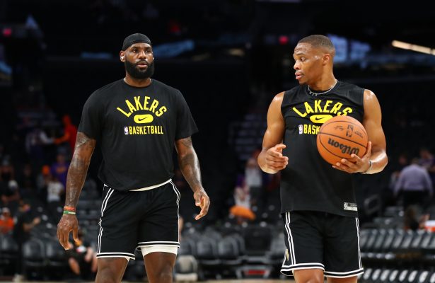 LeBron James Russell Westbrook Lakers