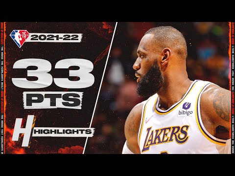 LeBron played 40 minutes with 33 PTS, 11 REB vs Heat