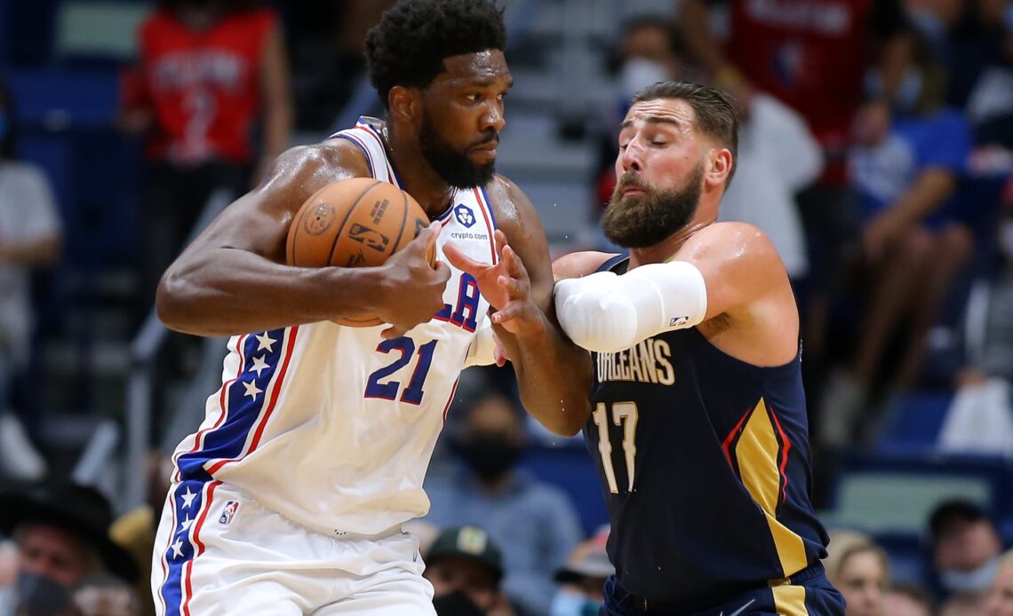 Long odds for Pelicans vs. 76ers because of scheduling imbalance