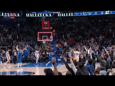 Luka Doncic shocks entire arena after hitting this insane buzzer beater🔥🔥!