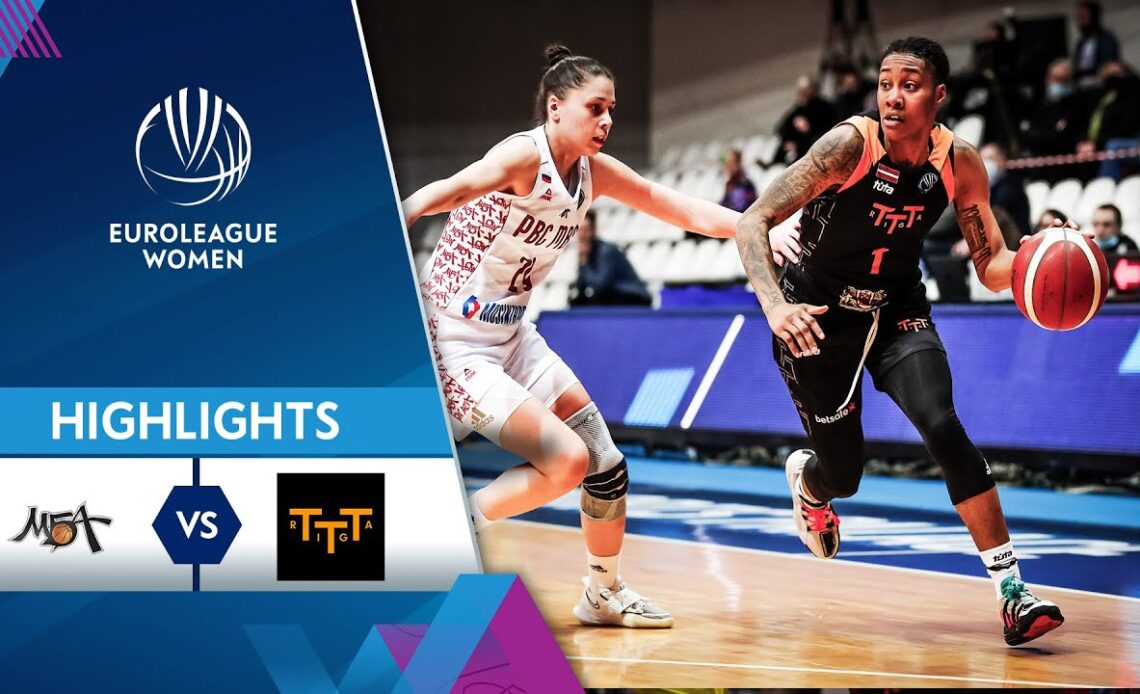 MBA Moscow - TTT Riga | Highlights | EuroLeague Women 2021/22