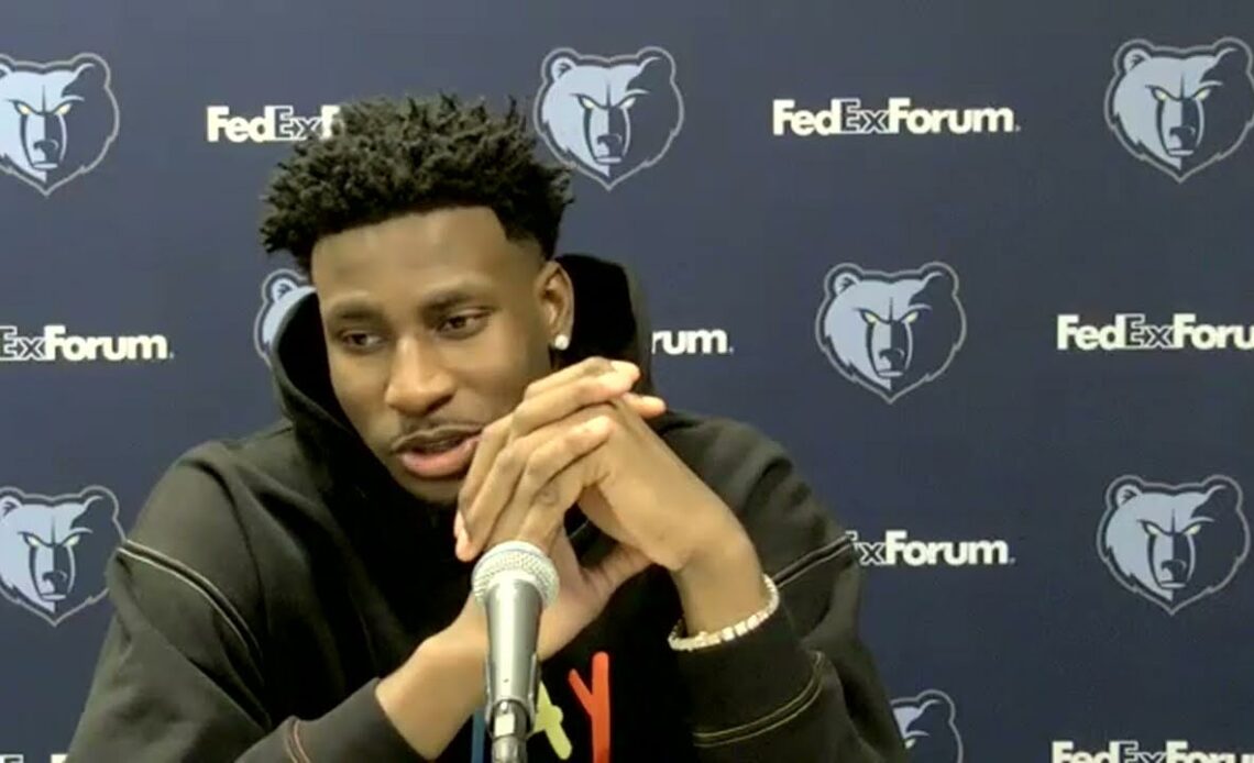 MEM@MIL: Jaren Jackson Jr. postgame 1.19.22