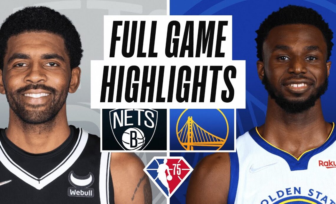 NETS at WARRIORS | FULL GAME HIGHLIGHTS | January 29, 2022 (edited)