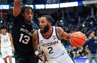 R.J. Cole goes for 17 as No. 25 UConn takes down Butler, 76-59