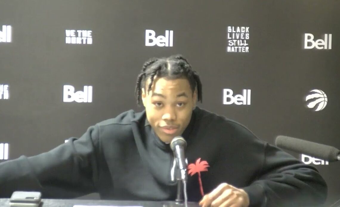 Raptors Post Game: Scottie Barnes - January 29, 2022