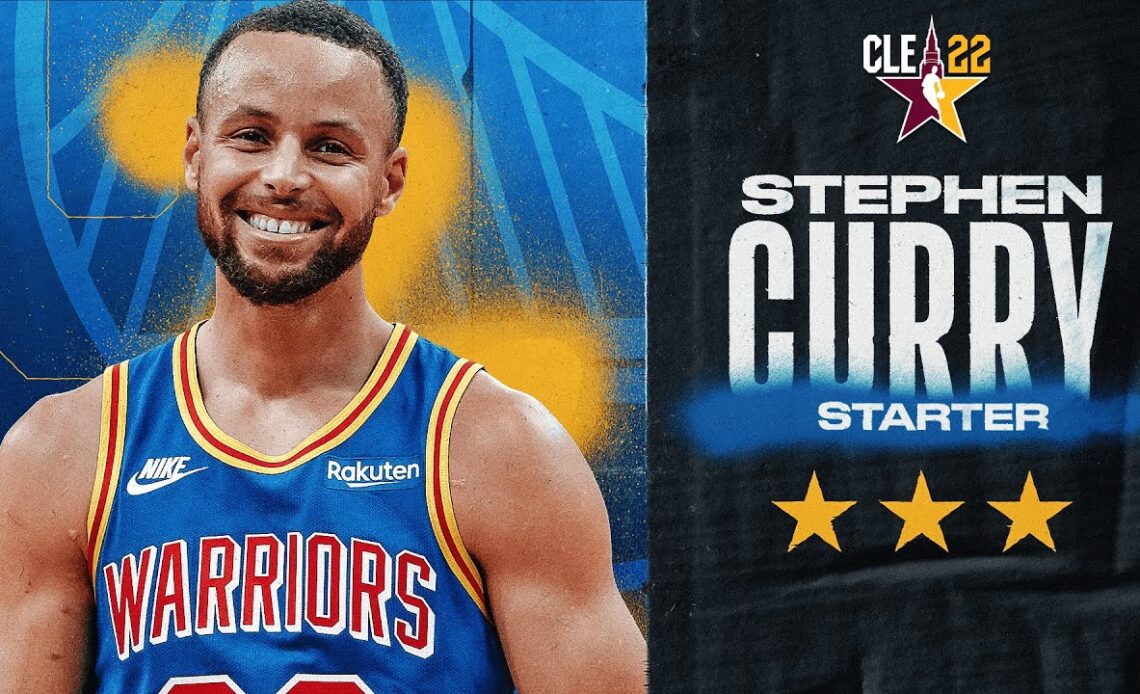 Stephen Curry Makes 8th NBA All-Star as 2022 Starter! 🔥