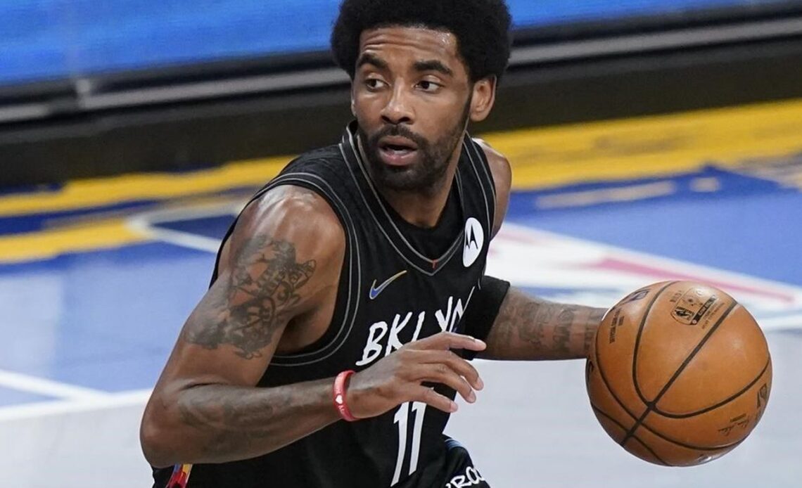 Still no vax, Kyrie’s back: Star guard lifts Nets in debut