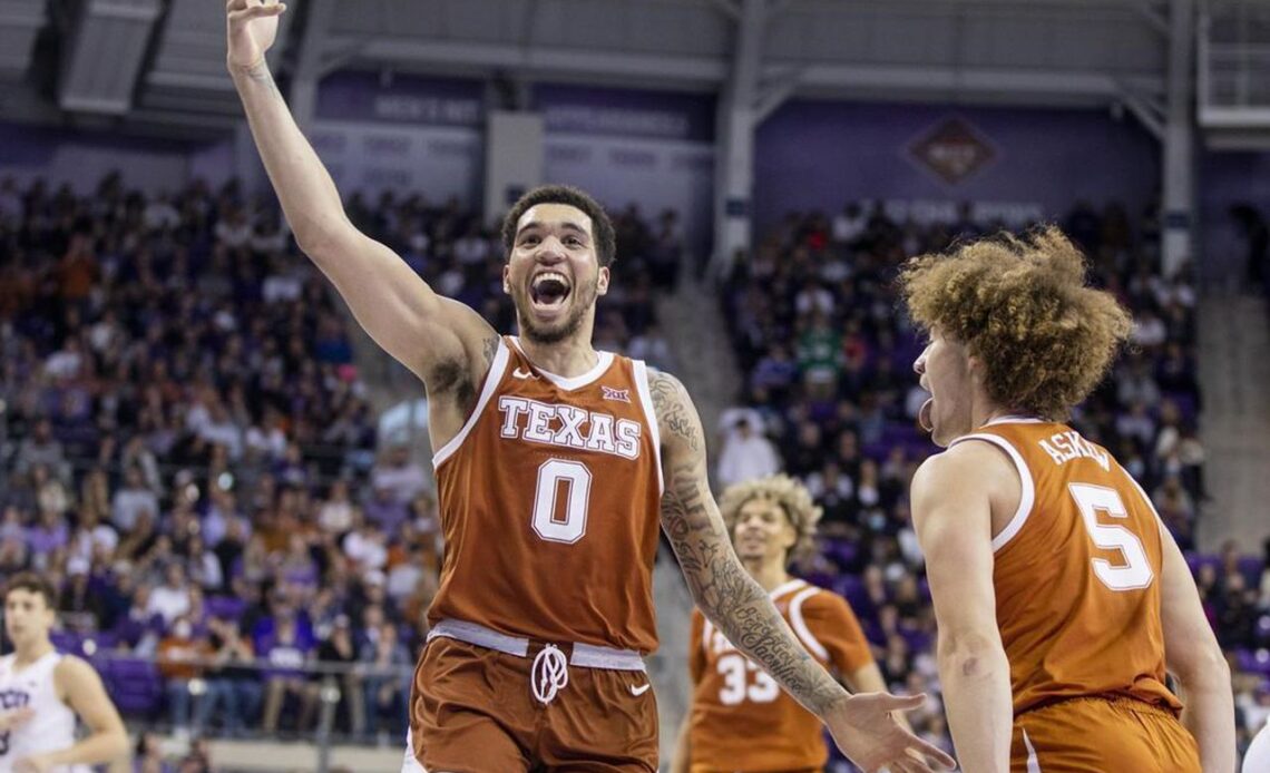 Texas jumps out early, cruises past TCU 73-50