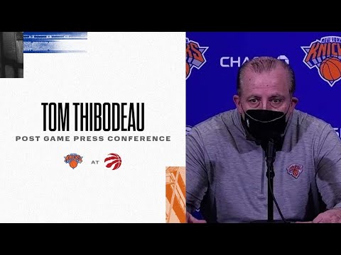 Tom Thibodeau | Knicks Postgame (01/02)