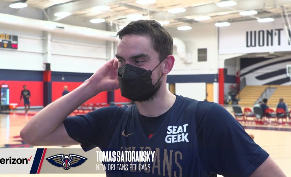 Tomas Satoransky on health status, conditioning | New Orleans Pelicans