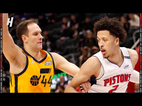 Utah Jazz vs Detroit Pistons - Full Game Highlights | January 10, 2022 | 2021-22 NBA Season