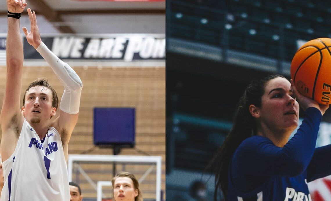 Wood, Fowler Named U.S. Bank Student-Athletes of the Month for November