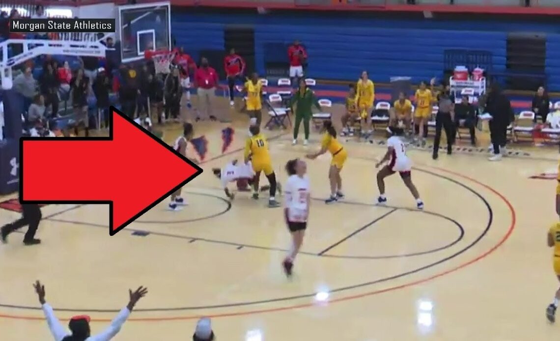 5'3 Guard Gets BODY SLAMMED By 6'1 Post Player After Rebound With 6 Seconds Left In ONE POINT GAME!