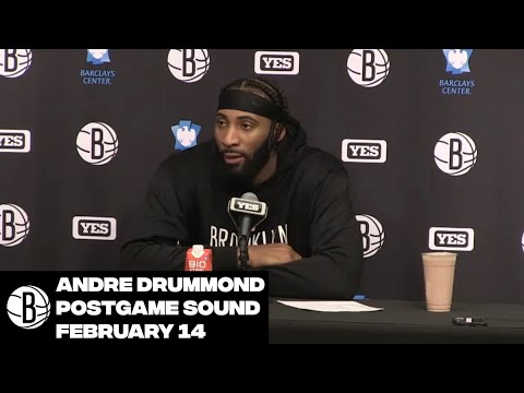 Andre Drummond | Postgame Sound | 2/14/21