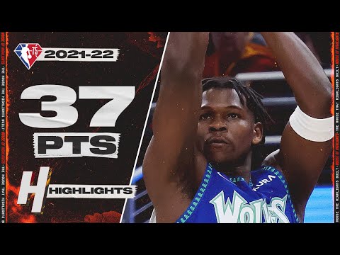 Anthony Edwards Drops 37 PTS 7 THREES Full Highlights vs Pacers🔥