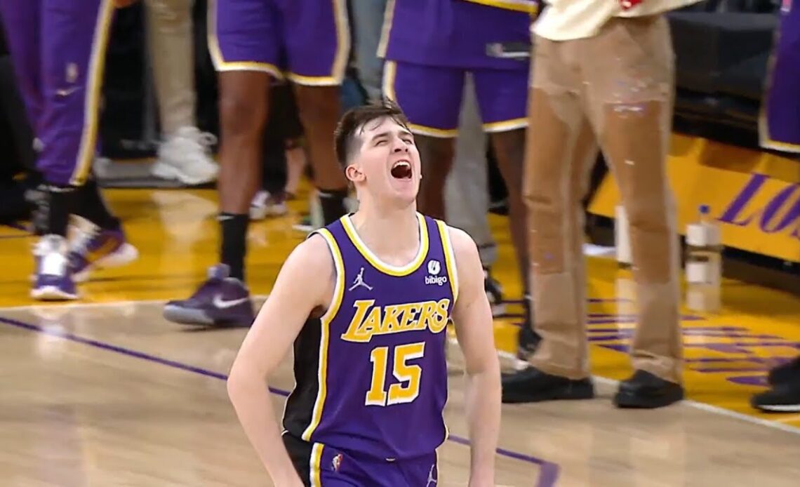 Austin Reaves shocks entire Lakers after hitting crazy dagger vs Utah Jazz!