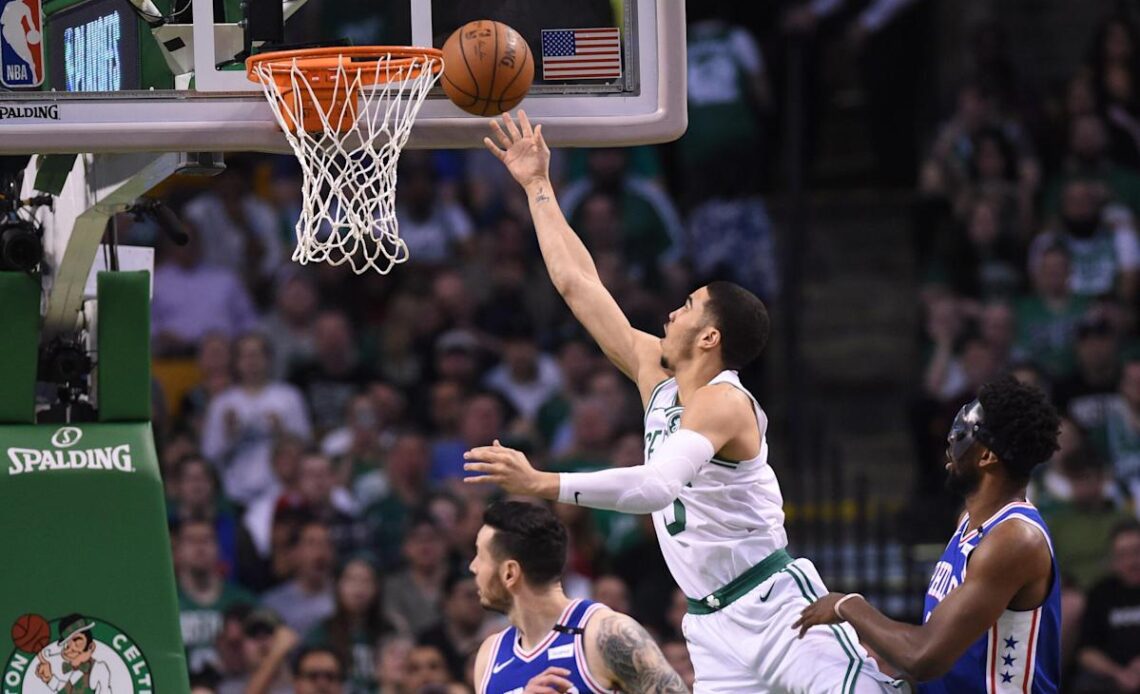 Boston’s Jayson Tatum talks time at Duke with alum JJ Redick