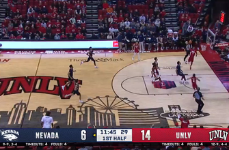 Bryce Hamilton racks up 17 points and 5 rebounds in UNLV’s win over Nevada, 69-58