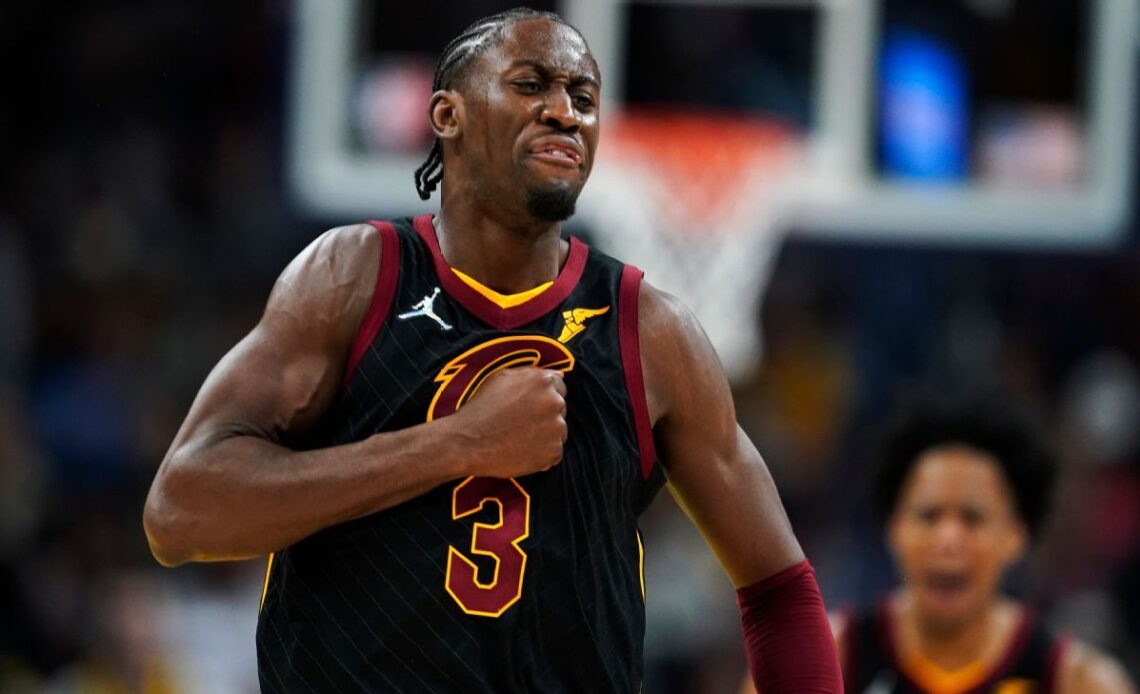 Caris LeVert's strong finish helps Cleveland Cavaliers rally past Pacers in return to Indiana following trade