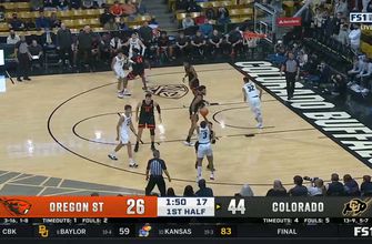 Colorado dominates Oregon State, 86-63, thanks Jabari Walker’s 15 points and 9 rebounds