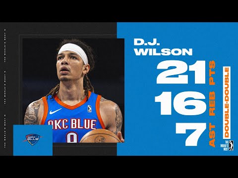 D.J. Wilson Posts 21 points & 16 rebounds vs. Birmingham Squadron