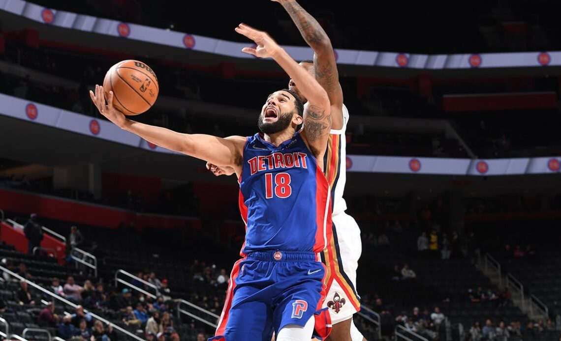 Detroit Pistons Highlights | Cory Joseph scores 18 points vs. New Orleans Pelicans