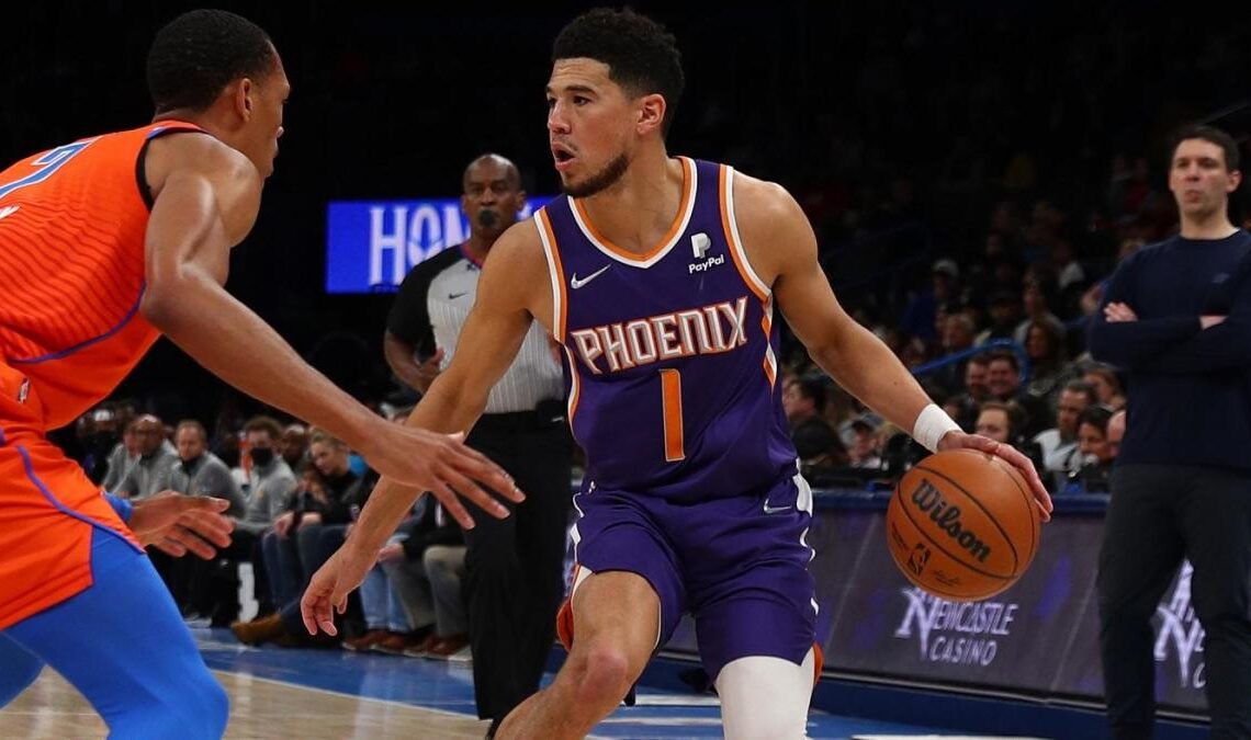 Devin Booker passes first test as Suns point guard with Chris Paul out by dishing out 12 assists vs. Thunder