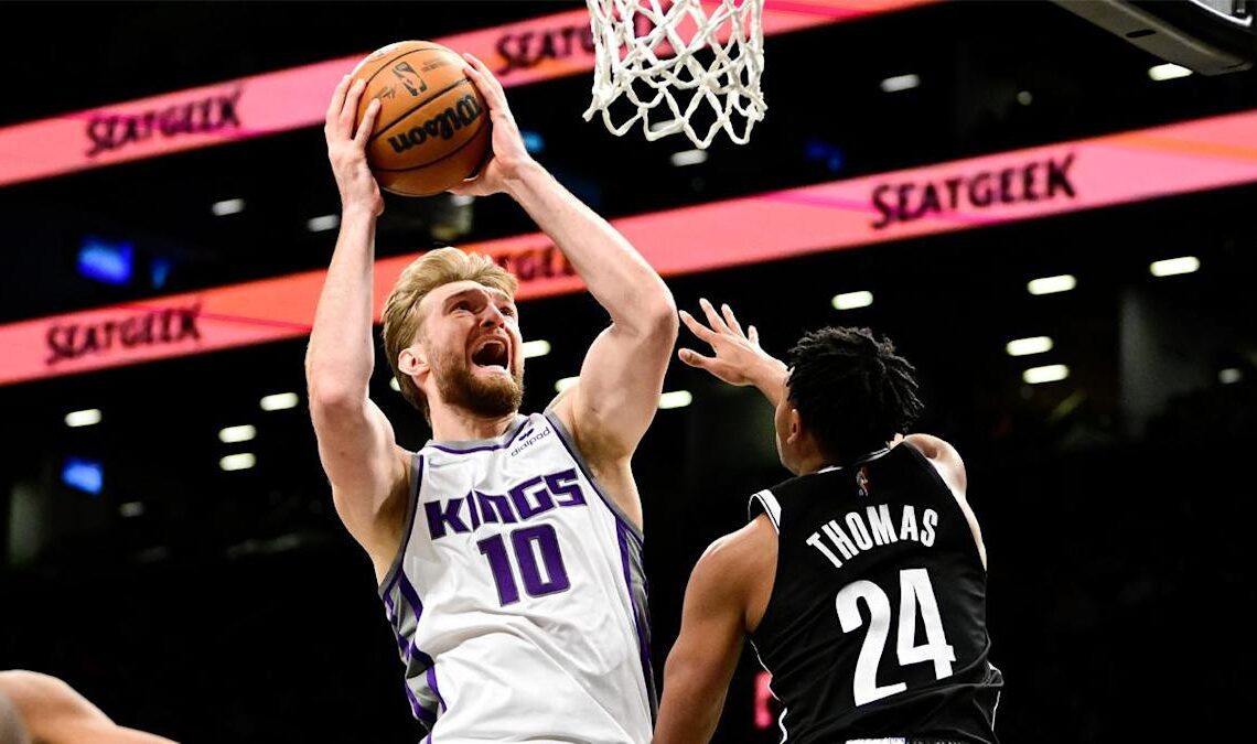 Domantas Sabonis frustrated by worst game of Kings' career in loss to Nets