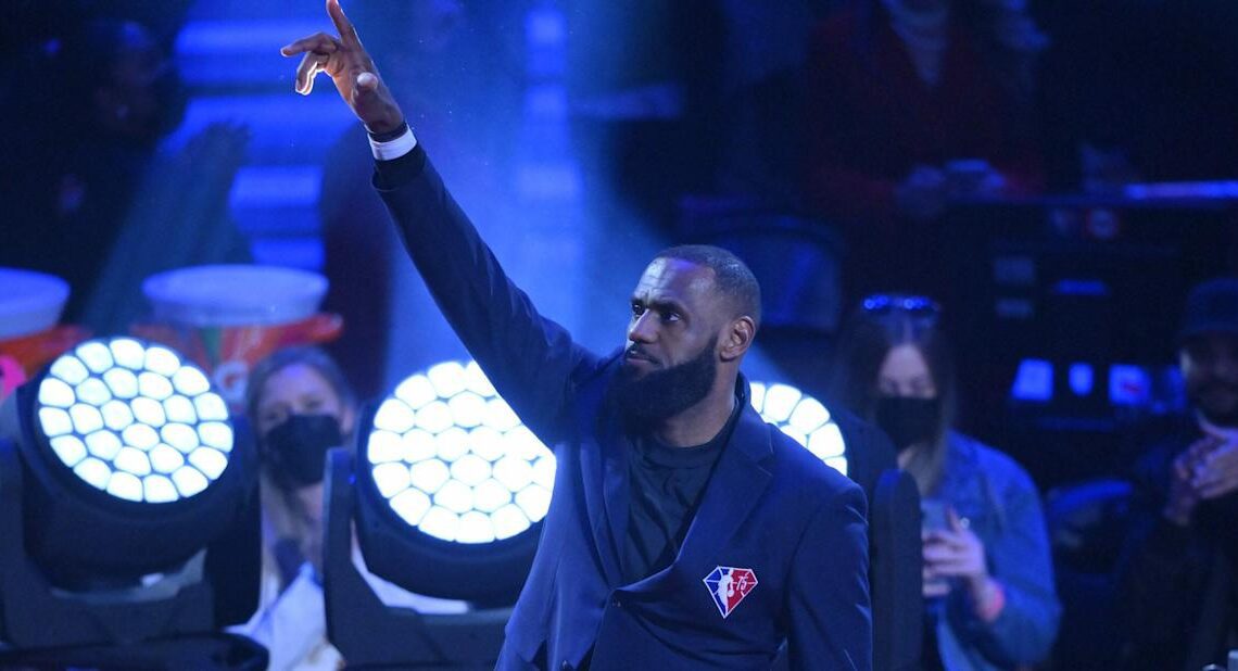 ESPN ranks LeBron James second on NBA’s 75th Anniversary Team